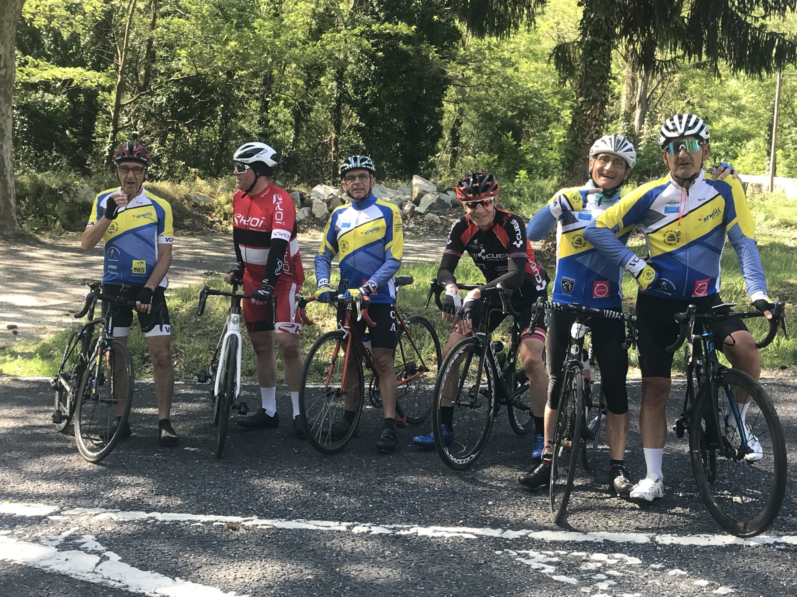 Vélo ROUTE groupes I, Il et III